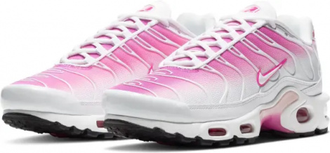 Кросівки жіночі Nike AIR MAX PLUS біло-рожеві CZ7931-100