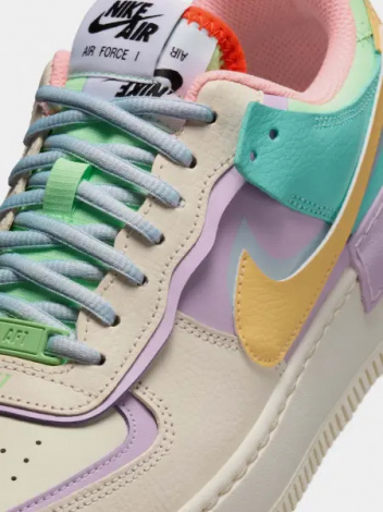 Кросівки жіночі Nike AIR FORCE 1 SHADOW різнокольорові CI0919-101