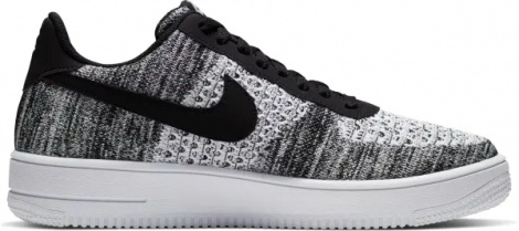 Кросівки Nike AIR FORCE 1 FLYKNIT 2.0 чорно-білий меланж AV3042-001