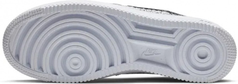 Кросівки Nike AIR FORCE 1 FLYKNIT 2.0 чорно-білий меланж AV3042-001