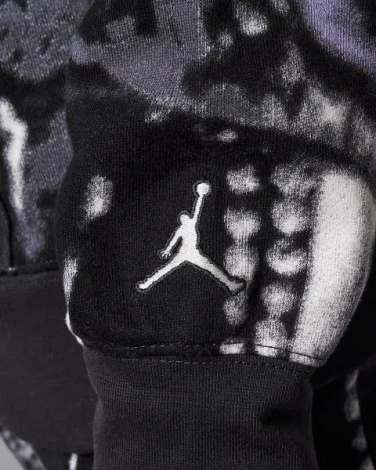 Спортивний костюм підлітковий Nike JORDAN MVP FLEECE PRINTED чорно-сірий 95D604-G0T__95D605G0T
