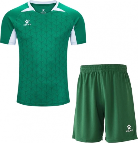 Комплект футбольной формы Kelme VICTORY зеленый 8351ZB1196.9300_8351ZB1143.9311