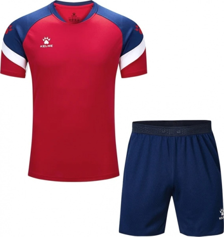 Комплект футбольної форми Kelme BRAVO червоно-темно-синій 7351TX1092.9615_3801265.9416