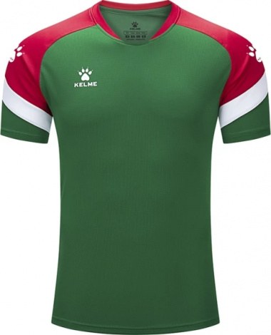 Футболка Kelme BRAVO зелено-червона 7351TX1092.9313