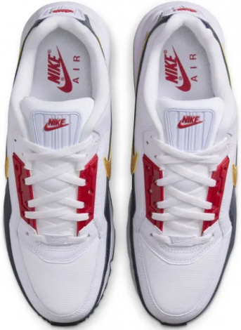 Кросівки Nike AIR MAX LTD 3 PREMIUM біло-темно-синьо-червоно-золоті 695484-186