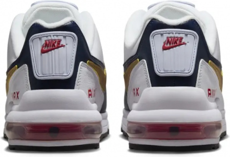 Кросівки Nike AIR MAX LTD 3 PREMIUM біло-темно-синьо-червоно-золоті 695484-186
