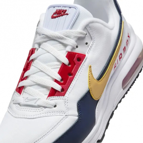 Кросівки Nike AIR MAX LTD 3 PREMIUM біло-темно-синьо-червоно-золоті 695484-186
