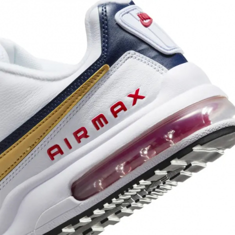 Кросівки Nike AIR MAX LTD 3 PREMIUM біло-темно-синьо-червоно-золоті 695484-186