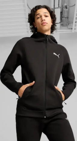 Спортивний костюм підлітковий Puma EVOSTRIPE чорний 681700-01__681702-01