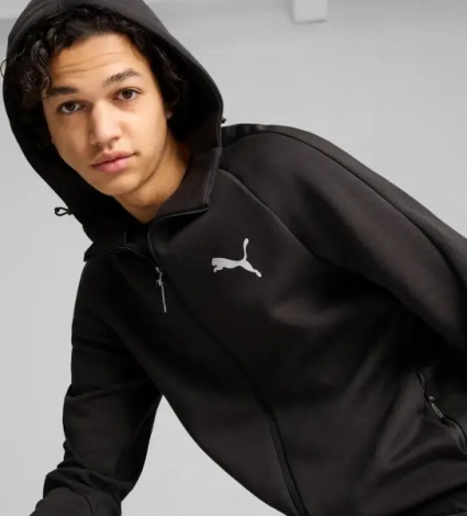 Спортивний костюм підлітковий Puma EVOSTRIPE чорний 681700-01__681702-01