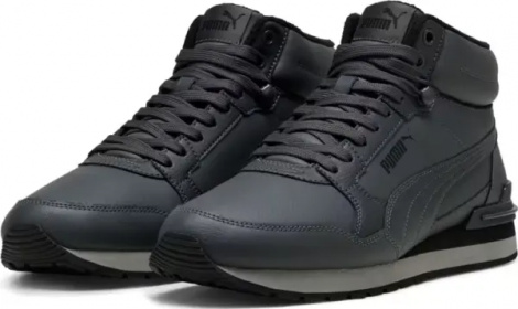 Ботинки Puma ST RUNNER V4 MID темно-серые 40289303