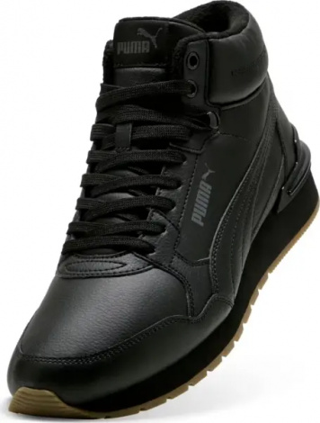 Ботинки Puma ST RUNNER V4 MID черно-коричневые 40289302