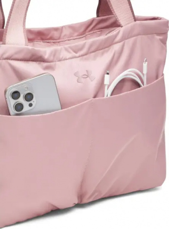 Сумка спортивна жіноча Under Armour STUDIO LITE TOTE 16L світло-рожева 1388920-673