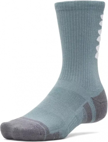 Шкарпетки Under Armour PERFORMANCE TECH 3PK CREW SOCKS помаранчеві, білі, м'ятні (3 пари) 1379515-587