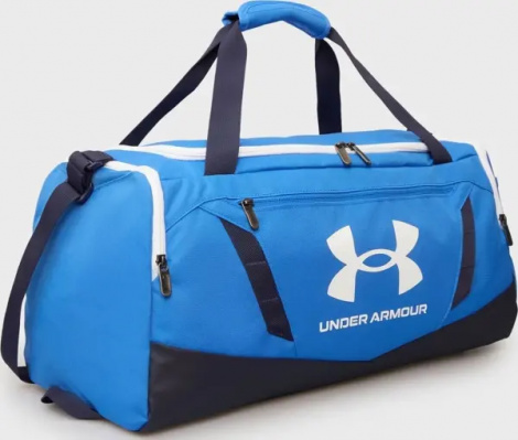 Сумка спортивна Under Armour UNDENIABLE 5.0 DUFFLE SM синьо-темно-синьо-біла 1369222-402