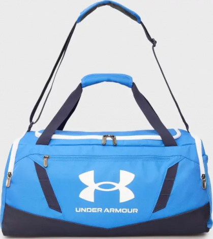 Сумка спортивна Under Armour UNDENIABLE 5.0 DUFFLE SM синьо-темно-синьо-біла 1369222-402