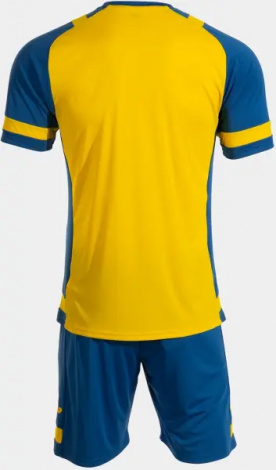 Комплект футбольной формы Joma LIDER желто-синий 104285.907