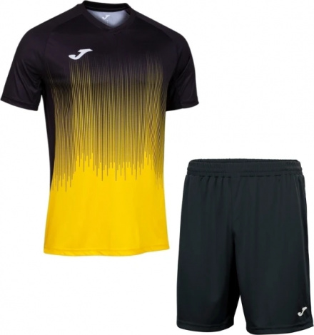 Комплект футбольної форми Joma TIGER IV чорно-жовтий 102764.901_100053.100