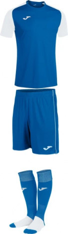 Комплект футбольної форми Joma ACADEMY IV синьо-білий 101968.702_101324.702 _400392.700