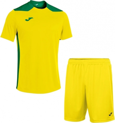 Комплект футбольної форми Joma CHAMPION VI жовто-зелений 101822.904_100053.900