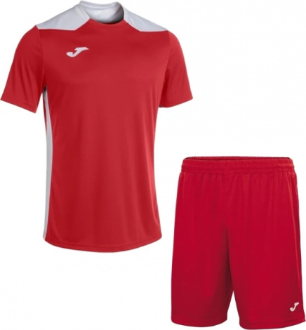 Комплект футбольної форми Joma CHAMPION VI червоно-білий 101822.602_100053.600