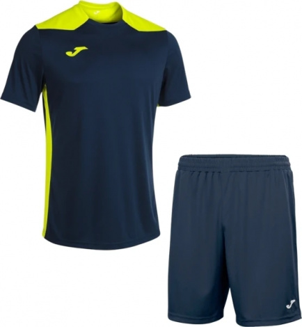 Комплект футбольної форми Joma CHAMPION VI темно-синьо-жовтий 101822.321_100053.331