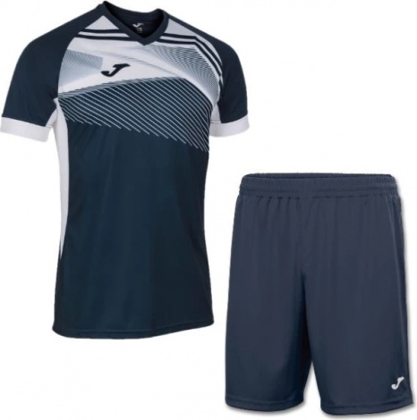 Комплект футбольної форми Joma SUPERNOVA II темно-синьо-білий 101604.332_100053.331