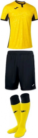 Комплект футбольної форми Joma TOLETUM II жовта 101476.901_100053.100_400022.901