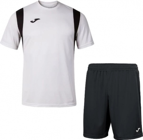 Комплект футбольної форми Joma DINAMO біло-чорний 100446.200_100053.100
