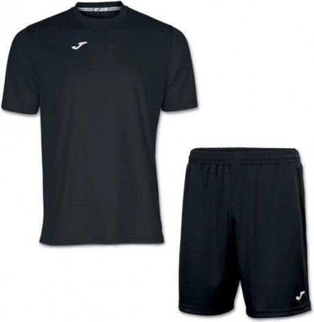 Комплект футбольной формы Joma COMBI черный 100052.100_100053.100