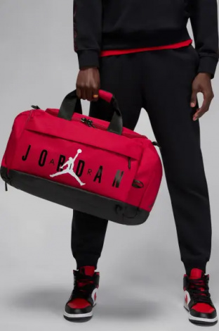Сумка спортивна Nike JORDAN VELOCITY DUFFLE BAG (46L) червона SM0920-R78