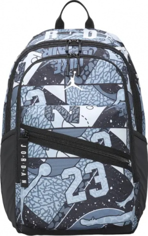 Рюкзак Nike JORDAN AIR PATROL BACKPACK дымчато-голубо-серо-черный MA0924-F69