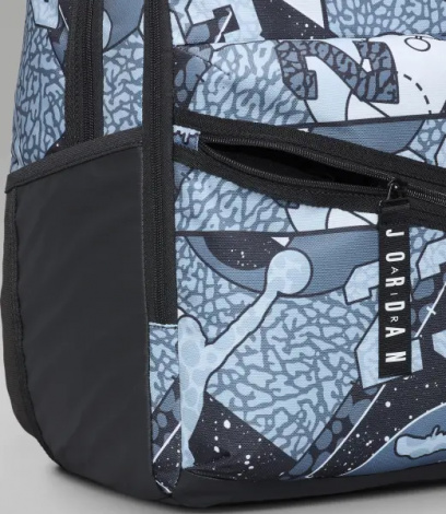 Рюкзак Nike JORDAN AIR PATROL BACKPACK дымчато-голубо-серо-черный MA0924-F69