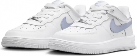 Кросівки дитячі Nike AIR FORCE 1 LOW EASYON (PS) біло-димчасто-блакитні IH4498-112