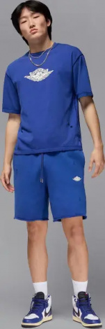 Шорти Nike AIR JORDAN RARE AIR AIR FRENCH TERRY сині IF1411-470
