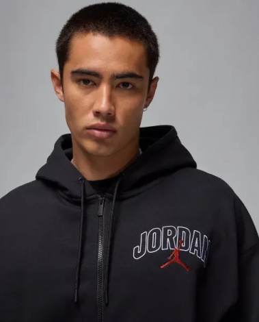 Толстовка Nike JORDAN BROOKLYN FLEECE OVERSIZED чорна IB7908-010