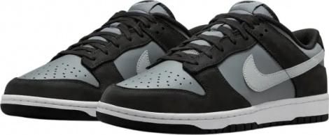Кросівки Nike DUNK LOW чорно-сірі IB3079-001