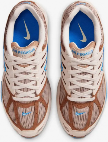 Кроссовки Nike AIR PEGASUS 2005 SE бежево-коричнево-голубые IB2983-100