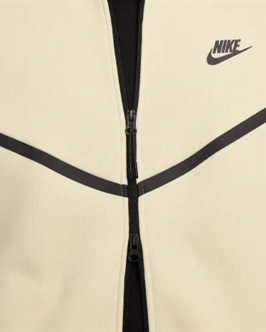 Толстовка Nike TECH FULL-ZIP WINDRUNNER HOODIE бежева HV0949-234