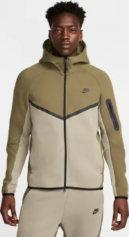 Толстовка Nike TECH FULL-ZIP WINDRUNNER HOODIE хакі HV0949-222