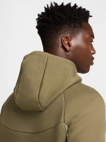 Толстовка Nike TECH FULL-ZIP WINDRUNNER HOODIE хакі HV0949-222