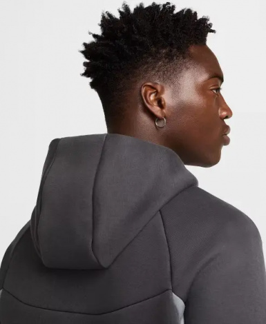 Толстовка Nike TECH FULL-ZIP WINDRUNNER HOODIE темно-сіро-сіра HV0949-061