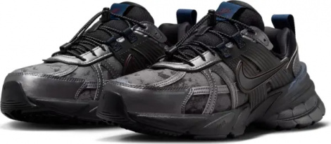 Кросівки Nike V2K RUN темно-сіро-чорно-темно-сині HQ4053-001