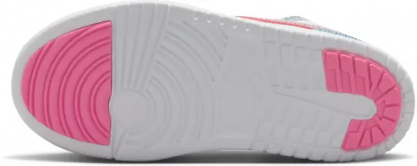 Кросівки дитячі Nike AIR JORDAN 1 LOW ALT SE (PS) блакитно-біло-рожеві HQ2003-400