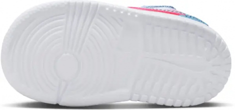 Кросівки дитячі Nike AIR JORDAN 1 LOW ALT SE (TD) блакитно-біло-рожеві HQ2002-400