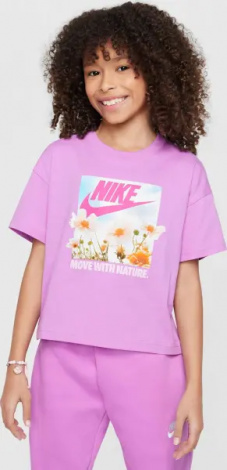 Футболка підліткова Nike SPORTSWEAR PHOTO рожева HM6311-532