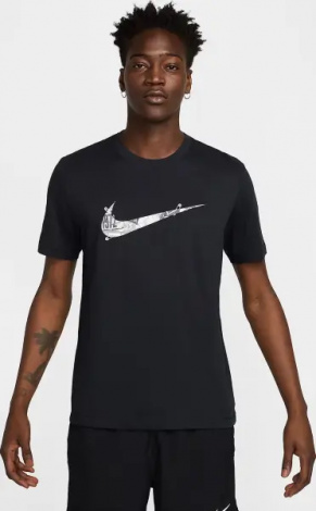 Футболка Nike DRI-FIT черная HJ3658-010