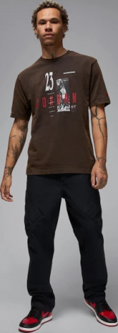 Футболка Nike JORDAN REISSUE GX SS CREW черная HJ2356-010