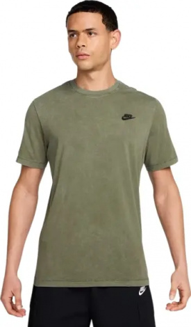 Футболка Nike SPORTSWEAR WASH оливковая HJ0732-222