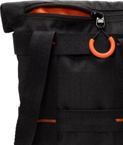 Сумка через плече Nike SPORTSWEAR CARGO чорно-помаранчева HF8106-010
